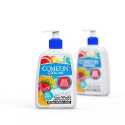 تصویر ژل شست‌وشوی صورت پوست‌های چرب کامان | پاکسازی عمقی، کنترل چربی و شفافیت پوست 