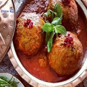 تصویر سبزی کوفته خشک ژینا درجه یک و اعلا 150 گرمی از کویر خراسان 