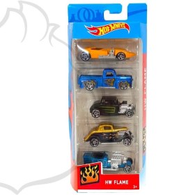 تصویر اسباب بازی ماشین فلزی ۵ عددی hot wheels 