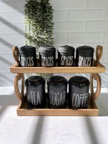 تصویر بانکه فلزی - مشکی 