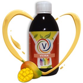 تصویر شربت طعم دار تزیینی طعم انبه و رنگ زرد - 200 گرمی 