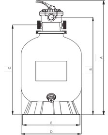 تصویر فیلتر شنی سیپو مدل CP-350A 