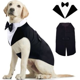 تصویر لباس سگ و گربه مدل کت مجلسی 