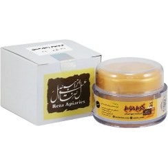 تصویر کرم موم زنبور عسل 30 گرم 