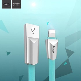 تصویر کابل تبدیل USB به لایتنینگ هوکو مدل X4 Zinc Alloy طول 1.2 متر 