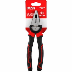 تصویر انبردست MAXI سایز 8 اینچ رونیکس مدل RH-1168 RONIX RH-1168 COMBINATION PLIERS