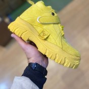 تصویر نیم بوت بوفالو زنانه خردلی 