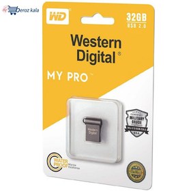 تصویر فلش مموری مدل وسترن دیجیتال My Pro ظرفیت 32 گیگابایت Western Digital My Pro Flash Memory 32GB