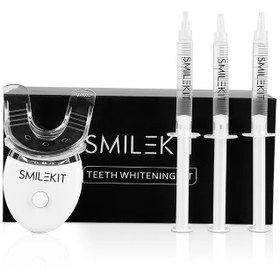 تصویر کیت و دستگاه سفید کننده دندان SMILE KIT Teeth Whitening 