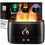 تصویر دستگاه بخور و رطوبت ساز سرد مدل شعله آتش Fire design cold Humidifier