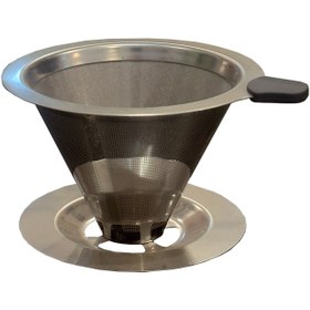 تصویر قهوه ساز دریپر استیل V60 