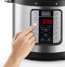 تصویر زودپز برقی بلک اند دکر مدل PCP1000 Black and Decker PCP1000 electric pressure cooker