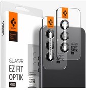 تصویر محافظ لنز دوربین شیشه ای GALAXY S23 FE GLAS.TR اپتیکال 2 قطعه مشکی AGL06987 Spigen 