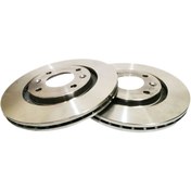 تصویر دیسک ترمز جلو ایساکو مناسب پژو ۲۰۶ و ۲۰۷ تیپ ۵ 