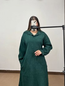 تصویر کفتان مخمل کبریتی 