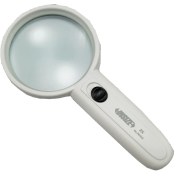 تصویر ذره بین 2X چراغ دار INSIZE 7513-2 
