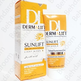 تصویر درمالیفت-ضد افتاب SPF50پوست خشک شماره1 