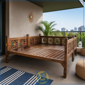 تصویر تخت سنتی 200*200 مدل TrK251 