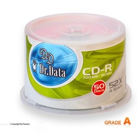 تصویر سی دی خام دکتر دیتا باکس دار 50 عددی (Dr.Data) Dr.Data CD-R