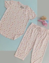 تصویر ست تیشرت شلوارک برمودا زنانه اچ اند ام 