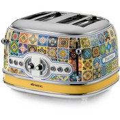 تصویر توستر چهار اسلاید آریته رنگ پوزیتانو سری وینتیج ۰۱۵۶/۰p POSITANO 4-SLICE ARIETE TOASTER 0156/0P Positano