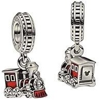 تصویر چارم آویز قطار دیزنی نقره پاندورا 