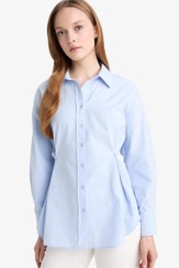 تصویر تونیک زنانه آبی دفکتو 