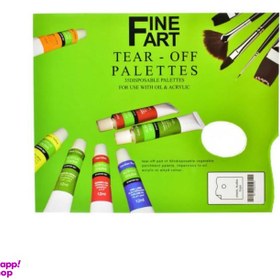 تصویر پالت 30 برگ فاین آرت کد 01 