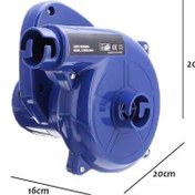 تصویر دستگاه دمنده و مکنده اکم مدل BL2301 توان 600 وات ا OKEM BL2301 600W BLOWER OKEM BL2301 600W BLOWER