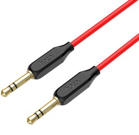 تصویر کابل انتقال صدای یک متری هوکو Hoco Cable 3.5mm to 3.5mm UPA11 audio AUX 