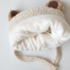 تصویر کلاه بافت گوشدار دو دست ...............................................................................19456 