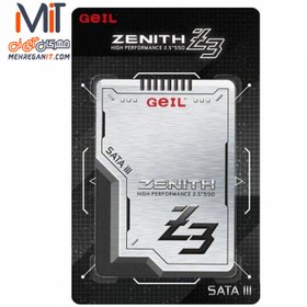 تصویر اس اس دی 1 ترابایت 2.5 اینچ SATA گیل مدل Zenith Z3 ا GEIL Zenith Z3 1TB SATA3 Internal SSD GEIL Zenith Z3 1TB SATA3 Internal SSD