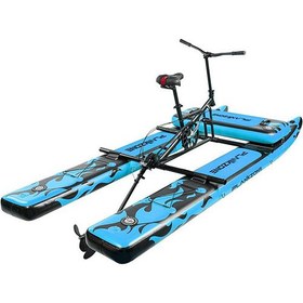 تصویر دوچرخه آبی بادی Plankzone 