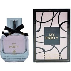 تصویر عطر ادکلن ادوپرفیوم زنانه الحمبرا مدل مای پارتی my partyحجم 100 میل my party