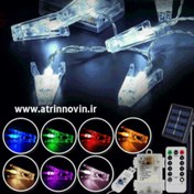 تصویر ریسه طرح گیره ساده آفتابی ۳٫۵ متری ا Multi Function Sunlight LED Multi Function Sunlight LED