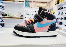 تصویر کفش نایک جردن هفت رنگ خارجی kids نیم بوت بچه گانه Nike Air Jordan