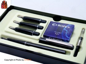 تصویر ست خوش نویسی یوروپن ا Europen Calligraphy Pen Set - with 4Nib Europen Calligraphy Pen Set - with 4Nib