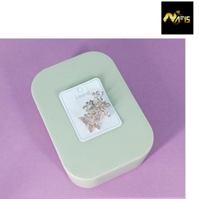 تصویر سنجاق سینه مجلسی زنانه 