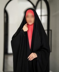 تصویر چادر عربی جده مرواریدی 