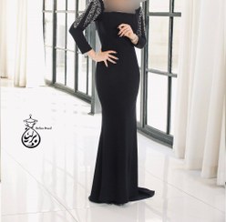 تصویر لباس مجلسی مرسده 
