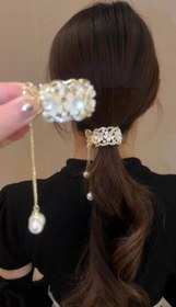 تصویر گیره سامورائی شکوفه سفید 