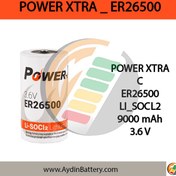 تصویر باتری لیتیومی پاوراکسترا POWER XTRA-ER26500 