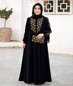 تصویر مانتو عبایی سیلوانا 