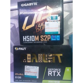 تصویر کیس گیمینگ i5-10400F با گرافیک RTX2060super-8G 