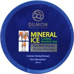 تصویر ژل خنک کننده و تسکین دهنده درد مینرال آیس دیلمون ا Mineral Ice Cooling And Pain relieving gel Dilmon Mineral Ice Cooling And Pain relieving gel Dilmon