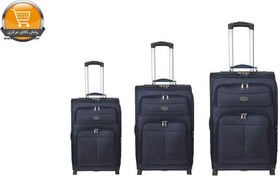 تصویر مجموعه 3 عددی چمدان تاپ یورو مدل Te-p02 