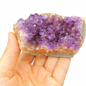 تصویر سنگ راف آمیتیست amethyst prism