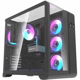 تصویر کیس گیمینگ دارک فلش مدل L280 