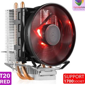 تصویر خنک کننده پردازنده کولرمستر مدل BLIZZARD T20 CoolerMaster BLIZZARD T20 CPU Air Cooler