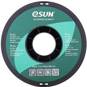 تصویر فیلامنت +PLA آبی روشن 1.75 میلیمتر یک کیلوگرمی ایسان (eSUN) ESUN Light Blue pla+ 3D printer filament